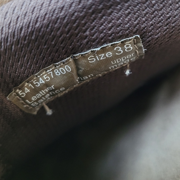 Dansko Kaya Brown Leather Slip On Clogs with Suede Cuffs Women's 38 US 7.5-8 - Picture 12 of 14